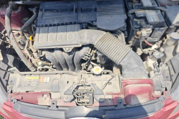 Used Ford Fiesta 2011 Sedan 1.5L Automatic Fashion Edition Engine Bay