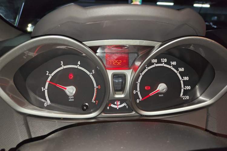 Used Ford Fiesta 2011 Sedan 1.5L Automatic Luxury Model Instrument Cluster