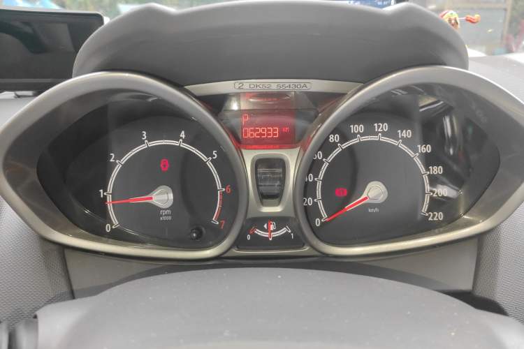 Used Ford Fiesta 2011 Hatchback 1.5L Automatic Fashion Edition Odometer Close Up