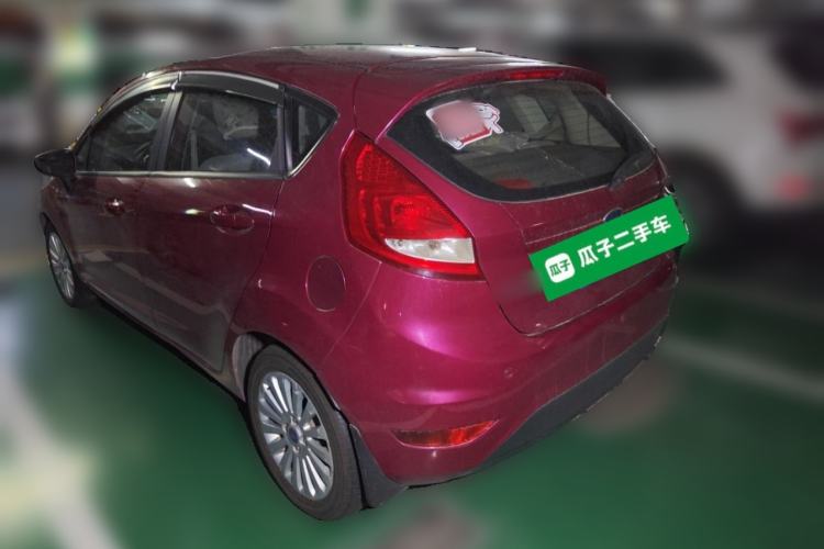 Used Ford Fiesta 2011 Sedan 1.5L Automatic Luxury Model Rear Left 45 Deg