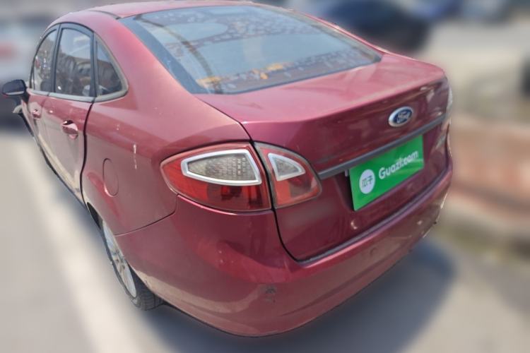 Used Ford Fiesta 2011 Sedan 1.5L Automatic Fashion Edition Rear Left 45 Deg