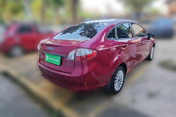 Used Ford Fiesta 2011 Sedan 1.5L Automatic Fashion Edition Rear Right 45 Deg