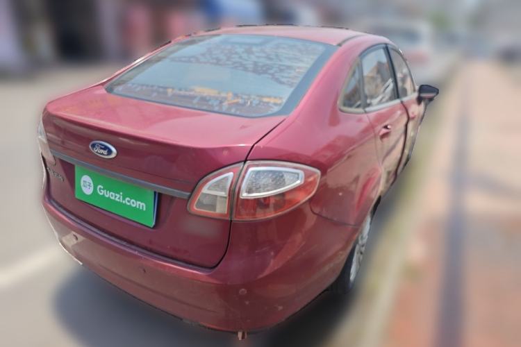Used Ford Fiesta 2011 Sedan 1.5L Automatic Fashion Edition Rear Right 45 Deg