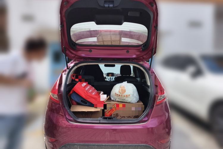 Used Ford Fiesta 2011 Hatchback 1.5L Automatic Sport Model Trunk