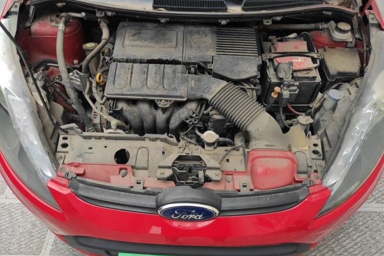 Used Ford Fiesta 2011 Sedan 1.5L Automatic Fashion Edition Engine Bay