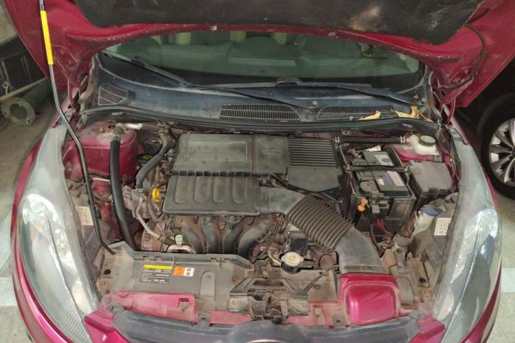 Used Ford Fiesta 2011 Hatchback 1.5L Automatic Fashion Edition Engine Bay