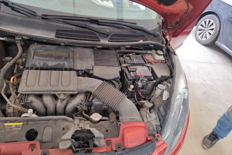 Used Ford Fiesta 2011 Hatchback 1.5L Automatic Sport Model Engine Bay Left