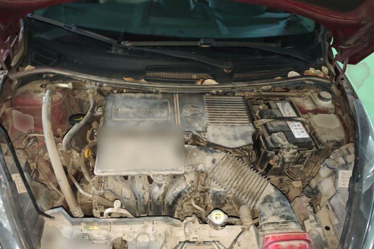 Used Ford Fiesta 2011 Sedan 1.5L Automatic Fashion Edition Engine Bay
