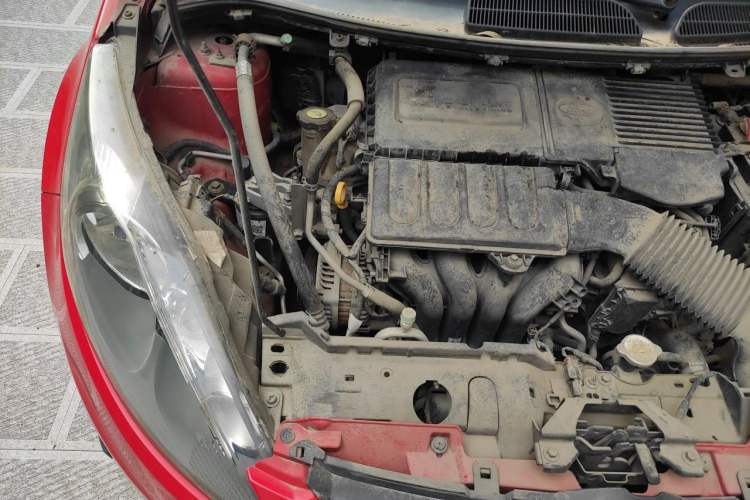 Used Ford Fiesta 2011 Sedan 1.5L Automatic Fashion Edition Engine Bay Right