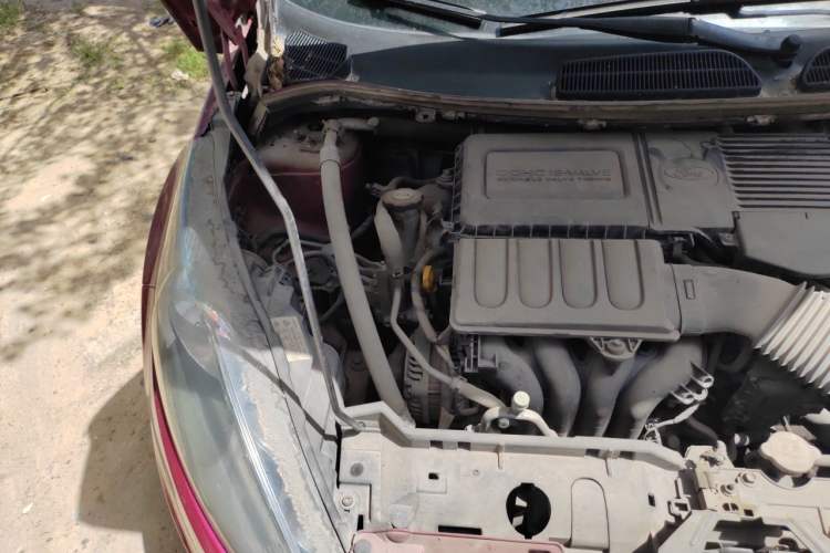 Used Ford Fiesta 2011 Sedan 1.5L Automatic Luxury Model Engine Bay Right
