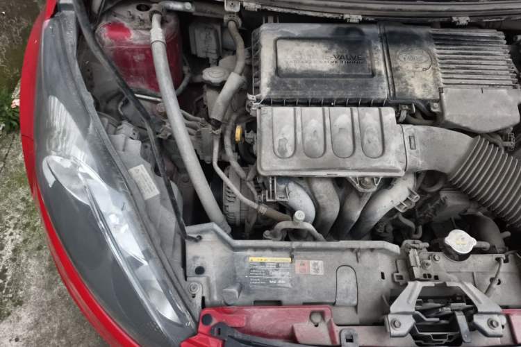 Used Ford Fiesta 2011 Sedan 1.5L Automatic Fashion Edition Engine Bay Right