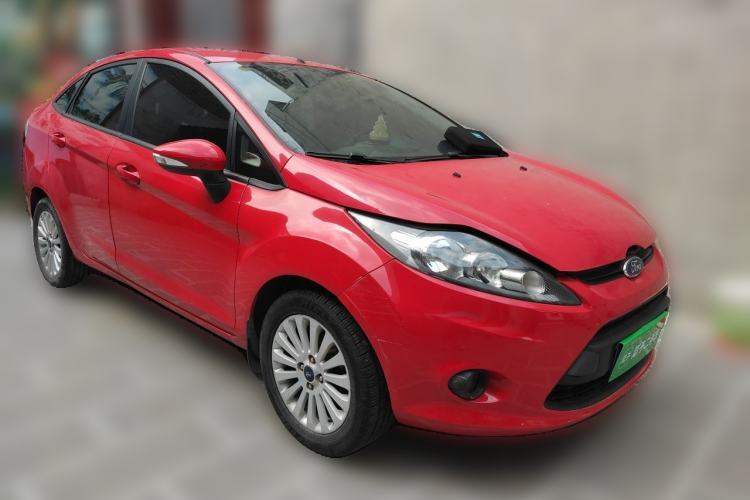 Used Ford Fiesta 2011 Sedan 1.5L Automatic Fashion Edition Front Right 45 Deg
