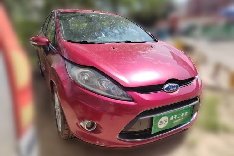 Used Ford Fiesta 2011 Sedan 1.5L Automatic Luxury Model Front Right 45 Deg