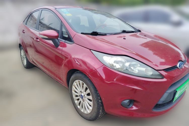 Used Ford Fiesta 2011 Sedan 1.5L Manual Fashion Edition Front Right 45 Deg