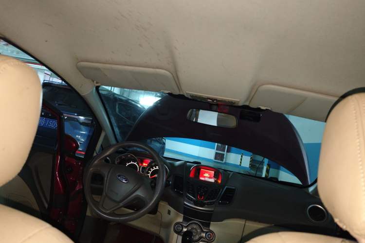 Used Ford Fiesta 2011 Sedan 1.5L Automatic Fashion Edition Headliner