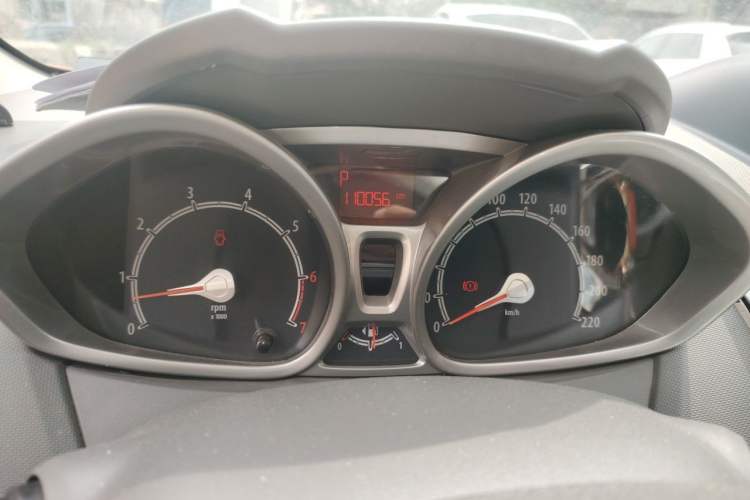 Used Ford Fiesta 2011 Hatchback 1.5L Automatic Fashion Edition Odometer Close Up