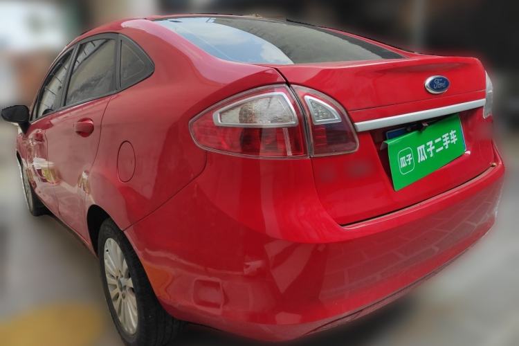 Used Ford Fiesta 2011 Sedan 1.5L Automatic Fashion Edition Rear Left 45 Deg