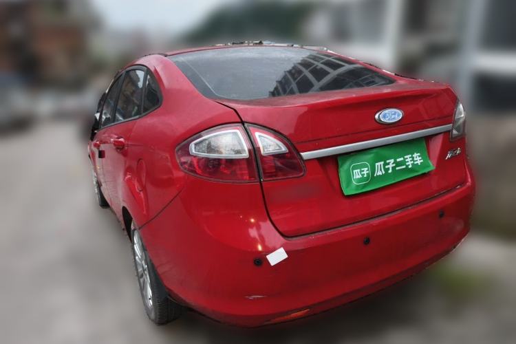 Used Ford Fiesta 2011 Sedan 1.5L Automatic Fashion Edition Rear Left 45 Deg