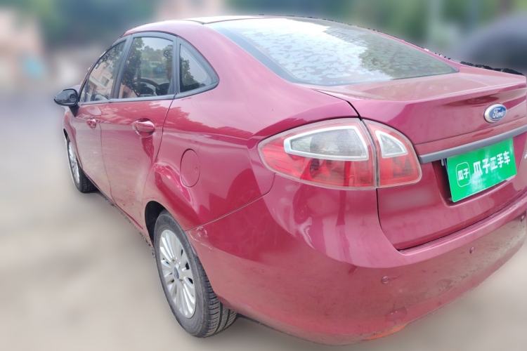 Used Ford Fiesta 2011 Sedan 1.5L Manual Fashion Edition Rear Left 45 Deg