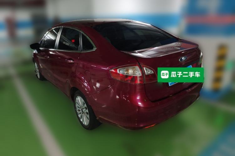 Used Ford Fiesta 2011 Sedan 1.5L Automatic Fashion Edition Rear Left 45 Deg