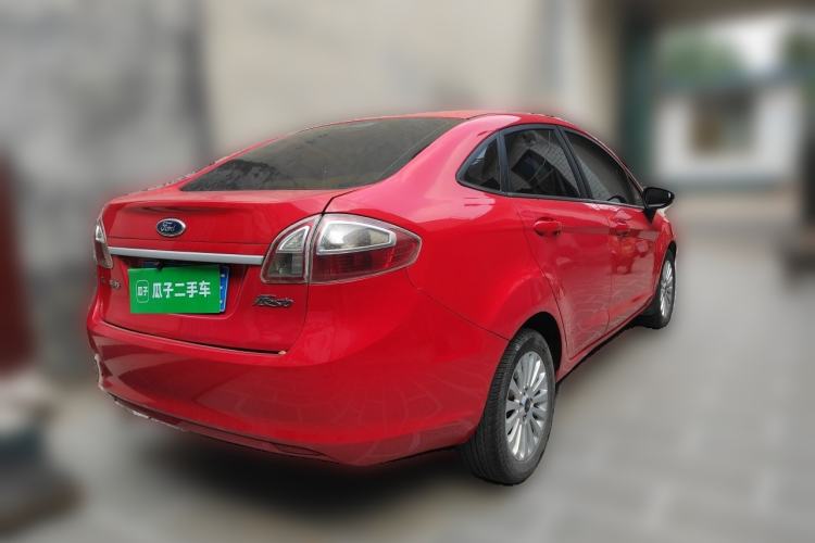 Used Ford Fiesta 2011 Sedan 1.5L Automatic Fashion Edition Rear Right 45 Deg