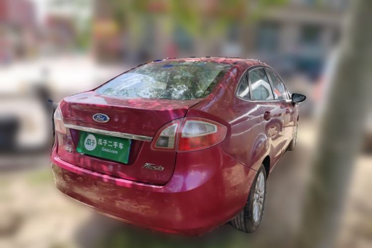 Used Ford Fiesta 2011 Sedan 1.5L Automatic Luxury Model Rear Right 45 Deg