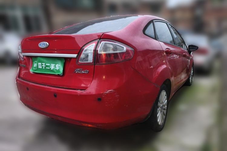 Used Ford Fiesta 2011 Sedan 1.5L Automatic Fashion Edition Rear Right 45 Deg