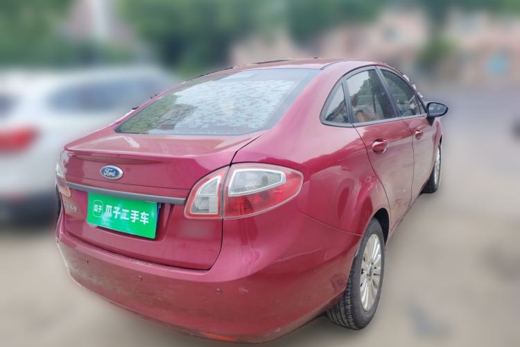 Used Ford Fiesta 2011 Sedan 1.5L Manual Fashion Edition Rear Right 45 Deg