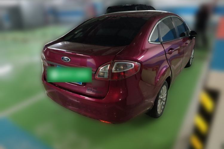 Used Ford Fiesta 2011 Sedan 1.5L Automatic Fashion Edition Rear Right 45 Deg