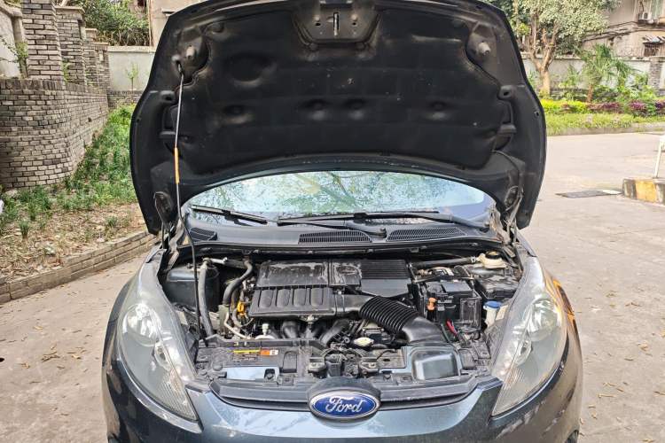 Used Ford Fiesta 2011 Sedan 1.5L Automatic Fashion Edition Engine Bay