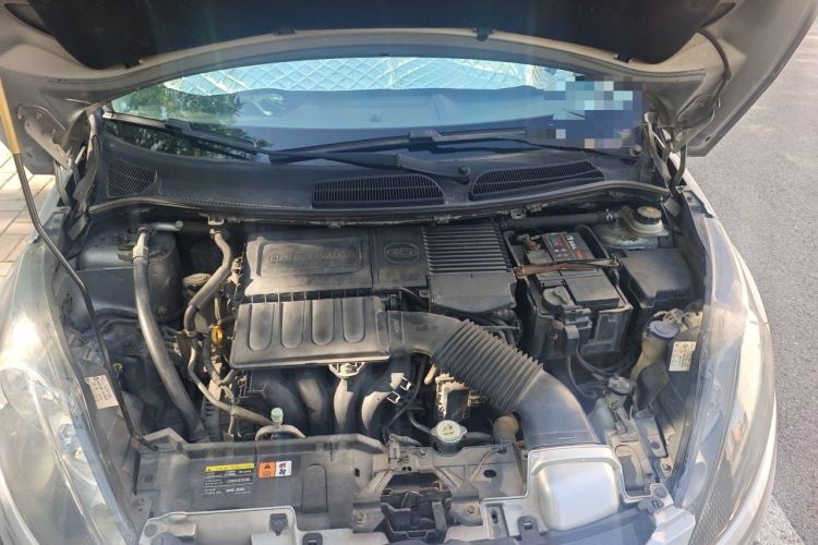 Used Ford Fiesta 2011 Sedan 1.5L Automatic Luxury Model Engine Bay
