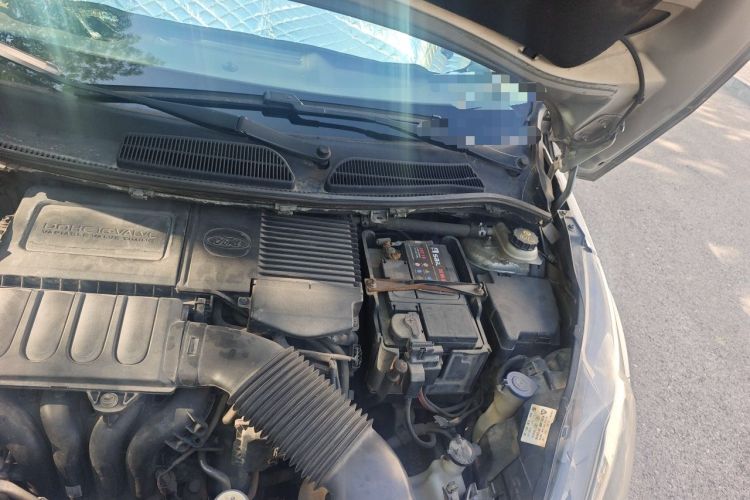 Used Ford Fiesta 2011 Sedan 1.5L Automatic Luxury Model Engine Bay Left