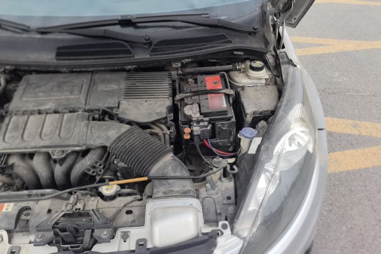 Used Ford Fiesta 2011 Sedan 1.5L Automatic Fashion Edition Engine Bay Left