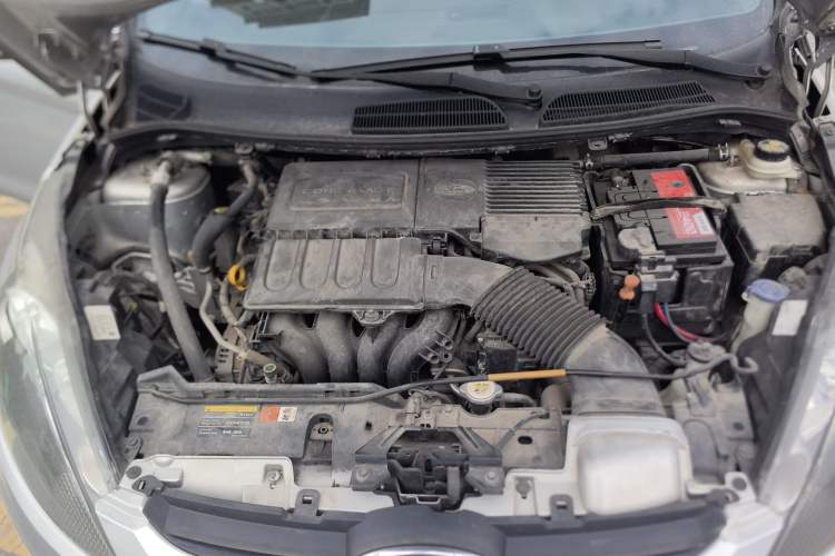 Used Ford Fiesta 2011 Sedan 1.5L Automatic Fashion Edition Engine Bay