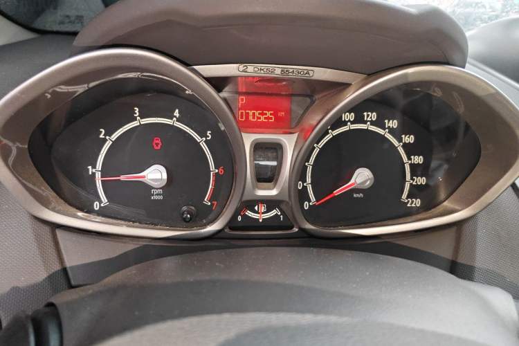 Used Ford Fiesta 2011 Sedan 1.5L Automatic Fashion Edition Instrument Cluster