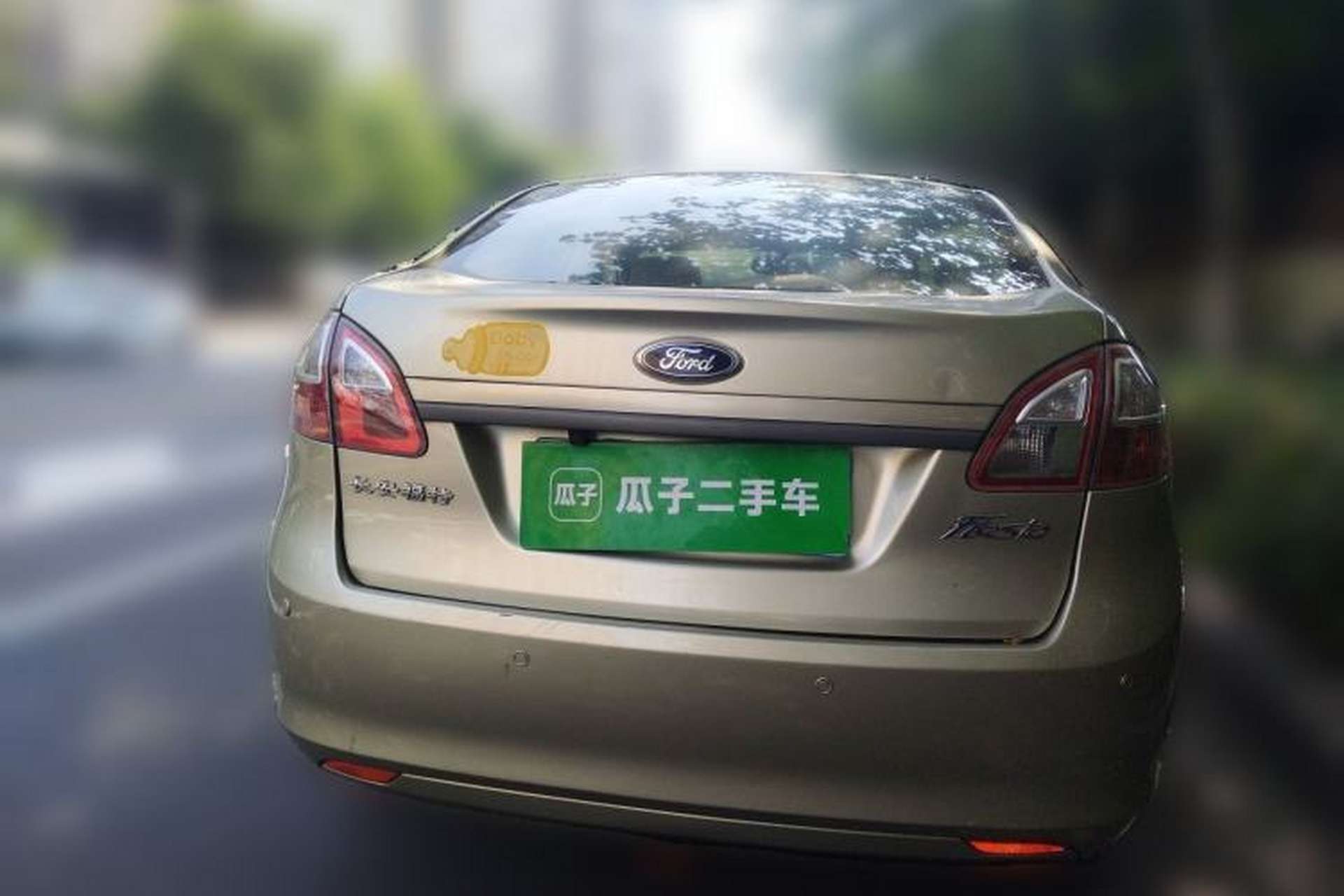 Used Ford Fiesta 2011 Sedan 1.5L Automatic Fashion Edition Rear