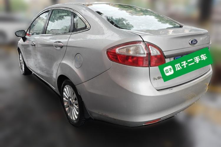 Used Ford Fiesta 2011 Sedan 1.5L Automatic Fashion Edition Rear Left 45 Deg