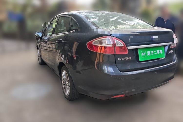 Used Ford Fiesta 2011 Sedan 1.5L Automatic Fashion Edition Rear Left 45 Deg
