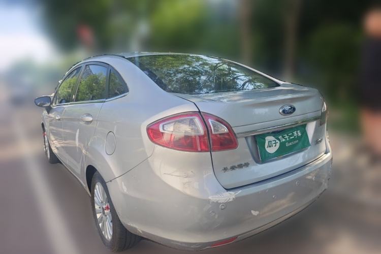 Used Ford Fiesta 2011 Sedan 1.5L Automatic Luxury Model Rear Left 45 Deg