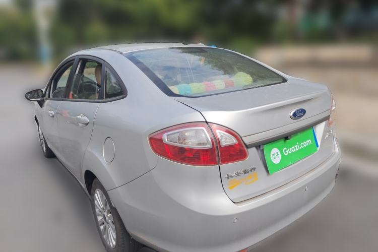 Used Ford Fiesta 2011 Sedan 1.5L Automatic Fashion Edition Rear Left 45 Deg