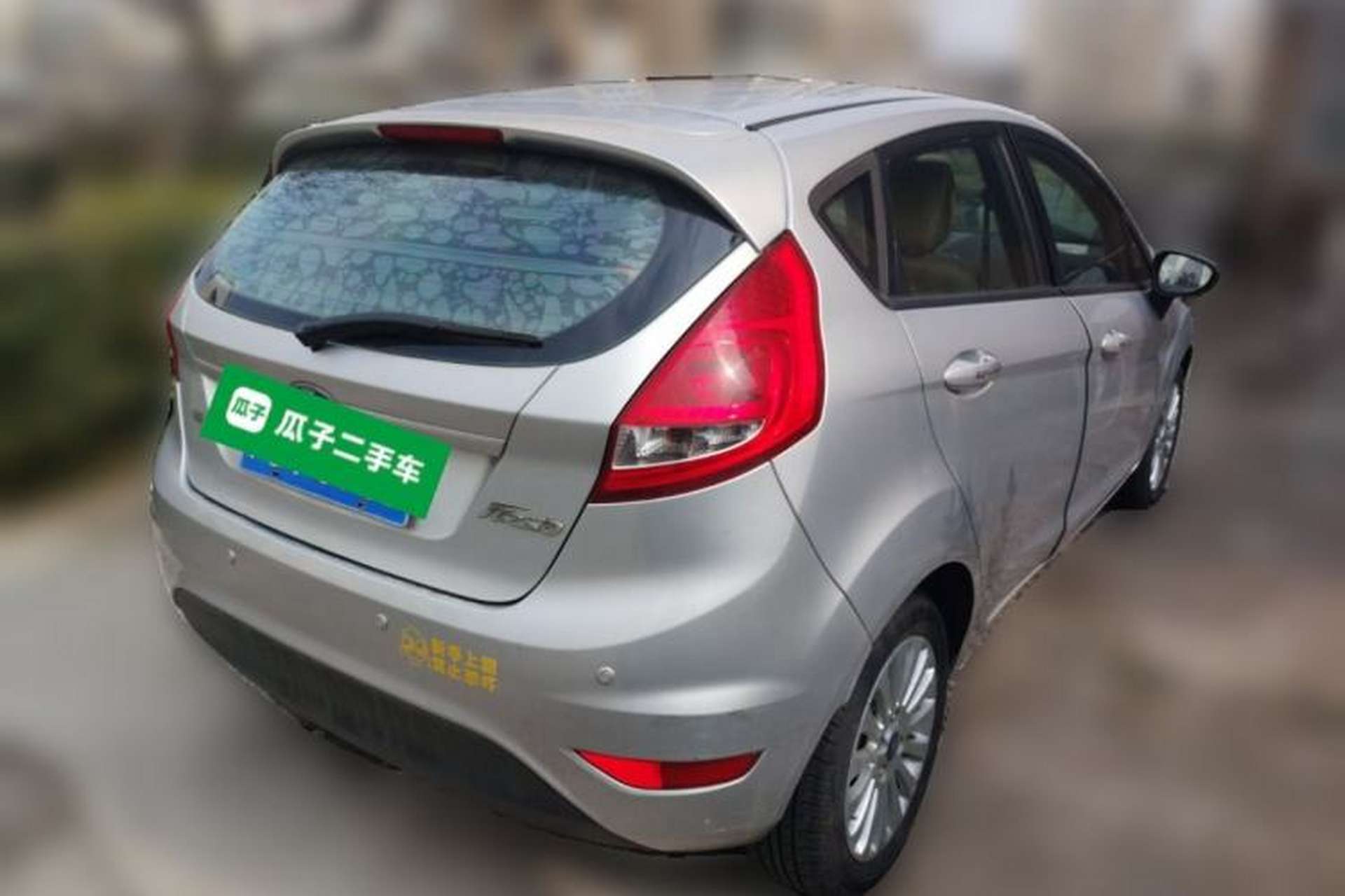 Used Ford Fiesta 2011 Hatchback 1.5L Automatic Fashion Edition Rear Right 45 Deg