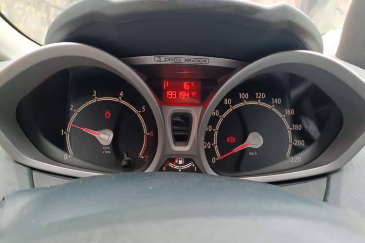 Used Ford Fiesta 2011 Hatchback 1.5L Automatic Sport Model Instrument Cluster
