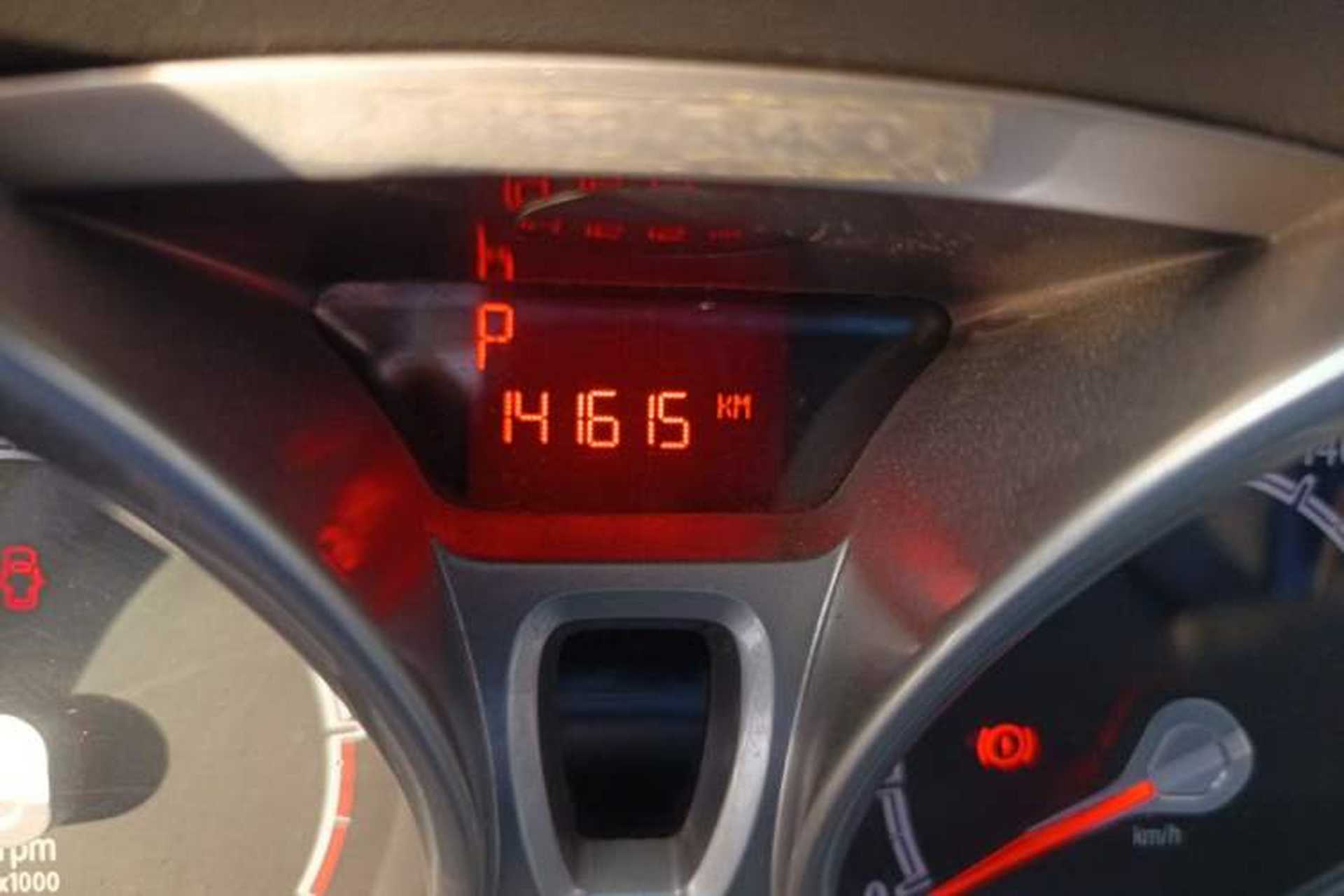 Used Ford Fiesta 2011 Hatchback 1.5L Automatic Fashion Edition Odometer Close Up