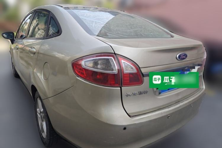 Used Ford Fiesta 2011 Sedan 1.5L Automatic Fashion Edition Rear Left 45 Deg