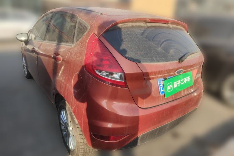 Used Ford Fiesta 2011 Hatchback 1.5L Automatic Fashion Edition Rear Left 45 Deg