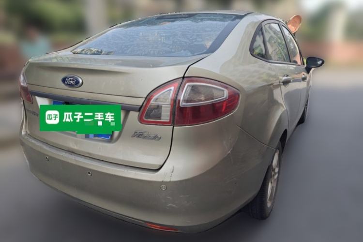 Used Ford Fiesta 2011 Sedan 1.5L Automatic Fashion Edition Rear Right 45 Deg
