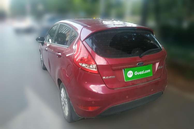 Used Ford Fiesta 2012 Hatchback 1.5L Automatic Dynamic Limited Edition Rear Left 45 Deg