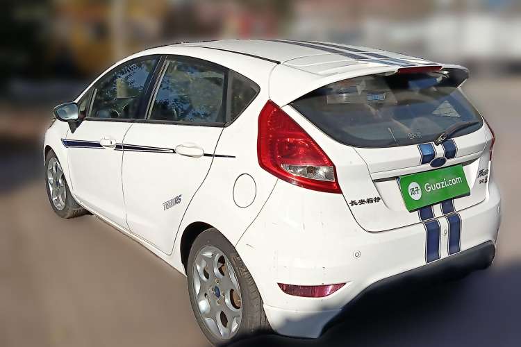 Used Ford Fiesta 2012 Hatchback 1.5L Automatic Dynamic Limited Edition Rear Left 45 Deg