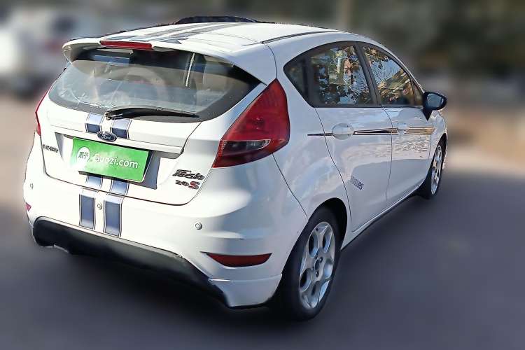 Used Ford Fiesta 2012 Hatchback 1.5L Automatic Dynamic Limited Edition Rear Right 45 Deg