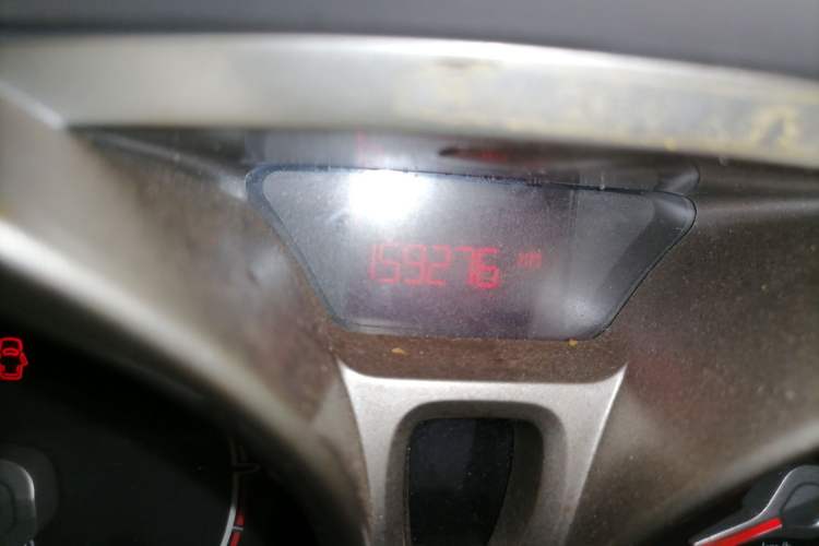 Used Ford Fiesta 2012 Hatchback 1.5L Automatic Dynamic Limited Edition Odometer Close Up